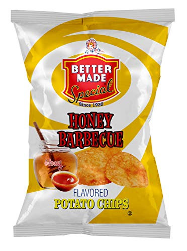 Better Made Special Honey BBQ Flavor Potato Chips -8- x Bags 2.75oz Each -Pack of 8- 2.75oz Bag