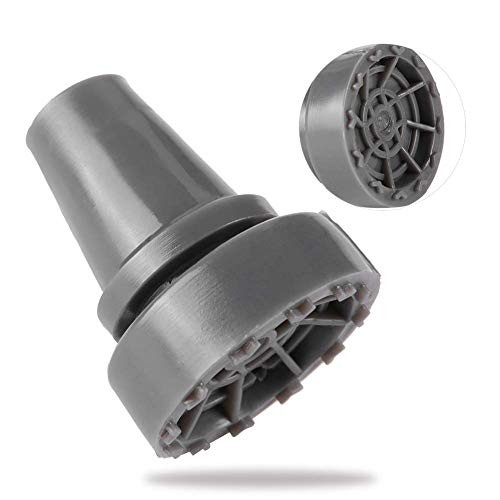 Crutch Cane Tip  Cane Crutch Pad  Anti-Slip 360° Rotating Walking Stick Pads Caps End Bottom Accessory Replacement Rubber Head Protector