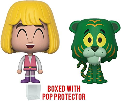 Funko Vynl: Masters of the Universe - Prince Adam and Cringer Specialty Series Vinyl Figure 2-Pack (Bundled with Pop Box Protector Case)