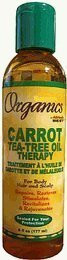 Africa Best ORGANICS CARROT Tea Tree Oil Therapy - 6oz bottle by Africa s Best