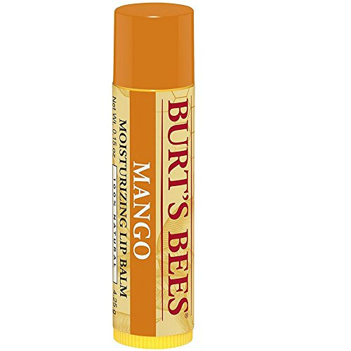 Burt s Bees Moisturizing Lip Balm Mango 0.15 oz -Pack of 5- Burt s Bees Moisturizing Lip Balm Mango 0.15 oz -Pack of 5-