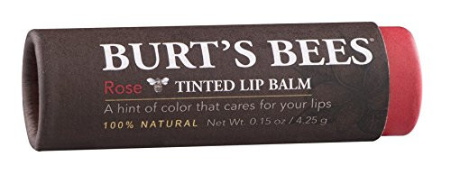 Burt s Bees Tinted Lip Balm Rose 0.15 oz -Pack of 4- Burt s Bees Tinted Lip Balm Rose 0.15 oz -Pack of 4-