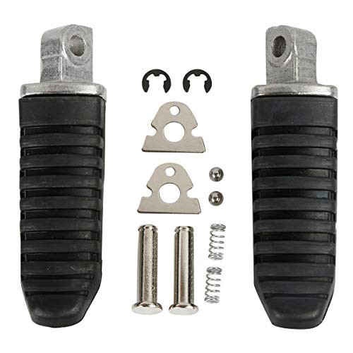 Green-L Black Rear Footrest Foot Pegs Fit for Suzuki Hayabusa GSX1300R 2008-2012