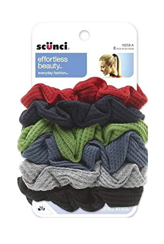 Scunci Effortless Beauty Thermal Twisters - 2 Packs Of 6 Count   12 Count