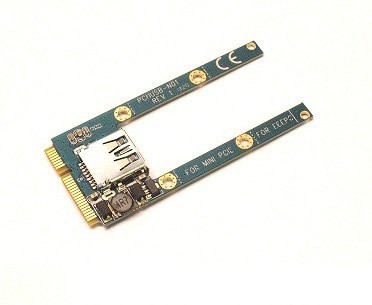 Mini PCI-E Card to USB 2.0 Adapter Card