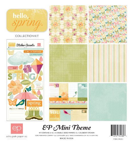 Echo Park Paper Hello Spring Mini Theme Collection Kit