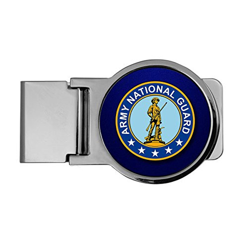 ExpressItBest Premium Money Clip - US Army National Guard Seal ExpressItBest Premium Money Clip - US Army National Guard Seal