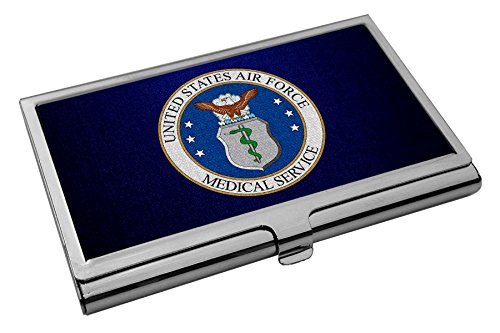 Business Card Holder - US Air Force Medical Service -AFMS-  Seal
