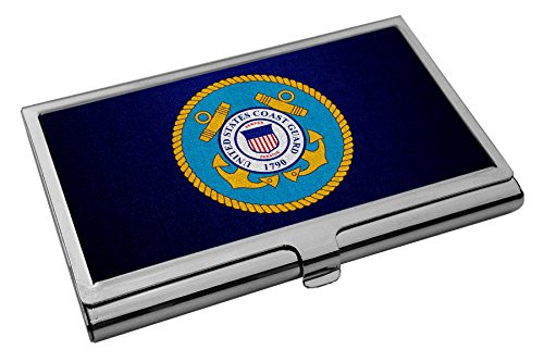 Business Card Holder - US Coast Guard -USCG-  Seal