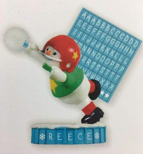 Football Superstar 2011 Hallmark Ornament Football Superstar 2011 Hallmark Ornament