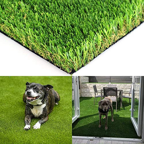 Realistic Artificial Grass Turf - 2FTX4FT-8 Square FT- Indoor Outdoor Garden Lawn Landscape Synthetic Grass Mat