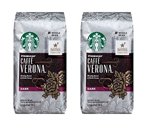 Starbucks Whole Bean Coffee Caffe Verona 12 OZ Starbucks Whole Bean Coffee Caffe Verona 12 OZ