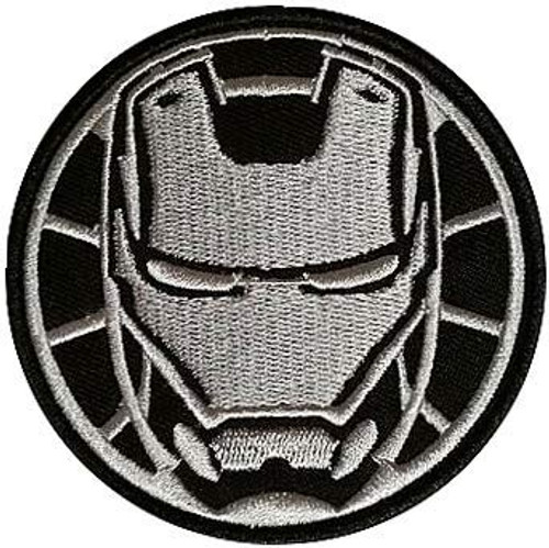 Marvel Avengers Iron Man Military Hook Loop Tactics Morale Embroidered Patch -color2-
