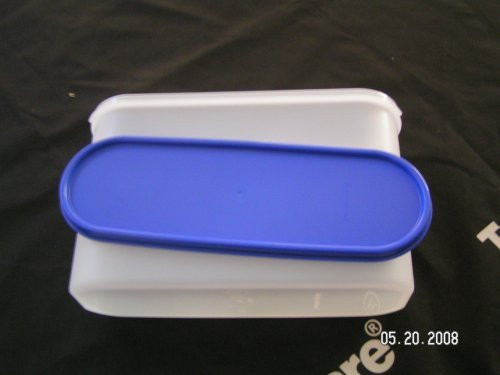 Tupperware Modular Mate Super Oval 3. Brilliant Blue Seal