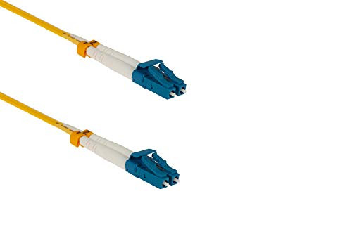 0.3 Meter LC-LC OS2 Fiber Patch Cable  9 125 Singlemode Duplex  Lifetime Wty