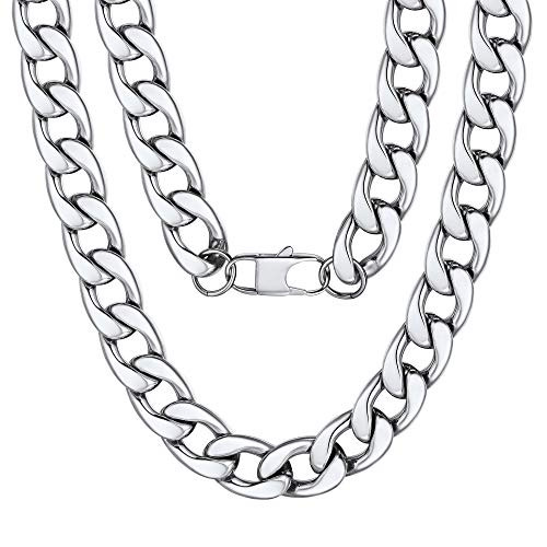 Boys Chain Necklace Huge Curb Chain Necklace High Polished Stainless Steel 15MM 20inches Boys Chain Necklace Huge Curb Chain Necklace High Polished Stainless Steel 15MM 20inches