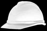 MSA V-Gard Advance Hard Cap - Description  Plus  Color  6-Point Suspension  Plus  White
