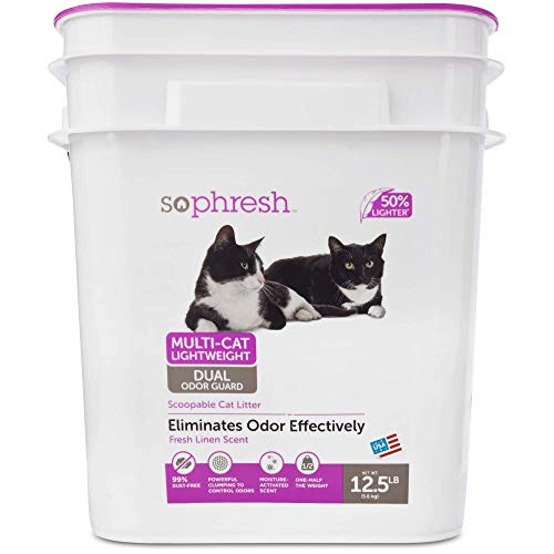 So Phresh Multi-Cat Lightweight Dual Odor Guard Litter  12.5 lbs.
