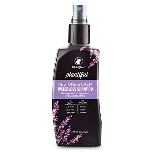 Well  and  Good Plantiful Restore  and  Calm Waterless Dog Shampoo  8 fl. oz.  8 FZ