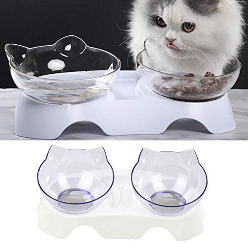 Non-Slip Cats Dogs Bowl Plastic Double Bowls with Raised Stand Pet Food Water Feeding Bowls for Cats Dogs Feeders Bowl Pet Supplies Non-Slip Cats Dogs Bowl Plastic Double Bowls with Raised Stand Pet Food Water Feeding Bowls for Cats Dogs Feeders Bowl Pet Supplies