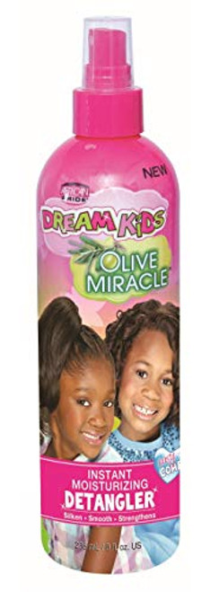 African Pride Dream Kids Olive Miracle Detangler 8 Ounce -235ml- -2 Pack- African Pride Dream Kids Olive Miracle Detangler 8 Ounce -235ml- -2 Pack-