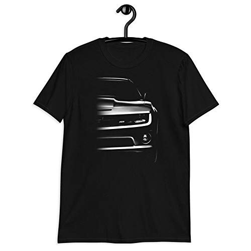 PrintoDTG Chevy 2010 Camaro SS American Muscle Car Men s T-Shirt Chevy 100 percent  Cotton Tee Black M 013