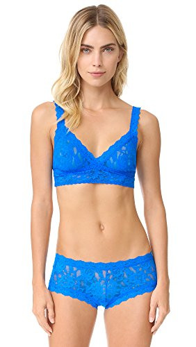hanky panky Women s Signature Lace Crossover Bralette  Bali Blue  X-Small