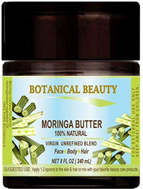 MORINGA OIL BUTTER Moringa Oleifera 100 percent Natural VIRGIN UNREFINED RAW 8 Fl.oz.- 240 ml. for Skin Hair and Nail Care. MORINGA OIL BUTTER Moringa Oleifera 100 percent Natural VIRGIN UNREFINED RAW 8 Fl.oz.- 240 ml. for Skin Hair and Nail Care.