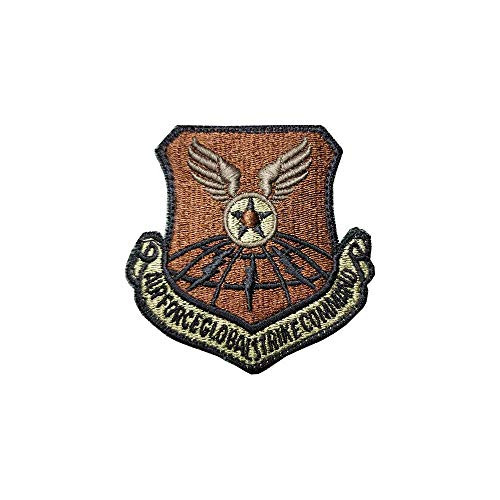 US Air Force Global Strike Command OCP Spice Brown Patch with Hook Fastener