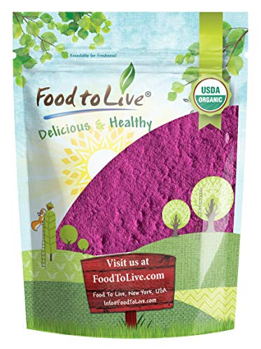 Organic Black Currant Powder  8 Ounces  Non-GMO  Raw  Kosher  100 percent  Pure  Vegan Superfood  Bulk  Rich in Antioxidant Anthocyanin and Vitamin C  Great for Juices  Drinks  and Smoothies