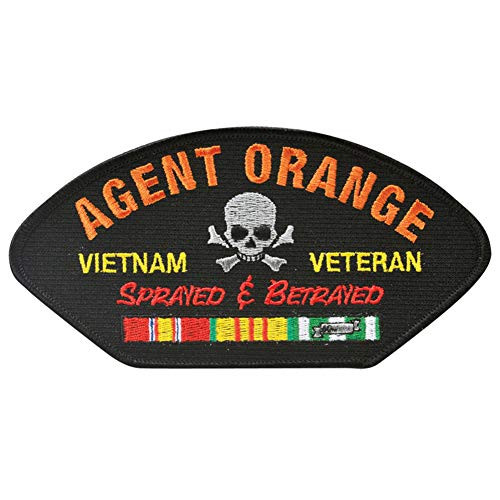 Agent Orange Vietnam Veteran Sprayed and Betrayed Hat Patch
