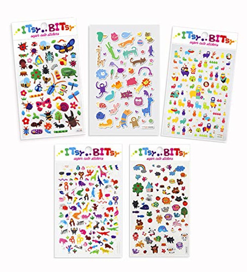 OOLY Itsy Bitsy Stickers Bundle Pack - Bug Life Animal Town Alpaca Pals Jungle Pals Wacky Wildlife OOLY Itsy Bitsy Stickers Bundle Pack - Bug Life Animal Town Alpaca Pals Jungle Pals Wacky Wildlife
