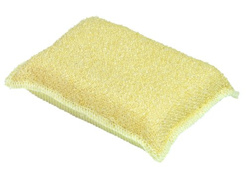 Superio Miracle Sponge Micro Fiber  Yellow Dish Sponge for Sink  Counter  Frying Pan  Pot Dishes  Non Scratch Sponge Scrub  Reusable