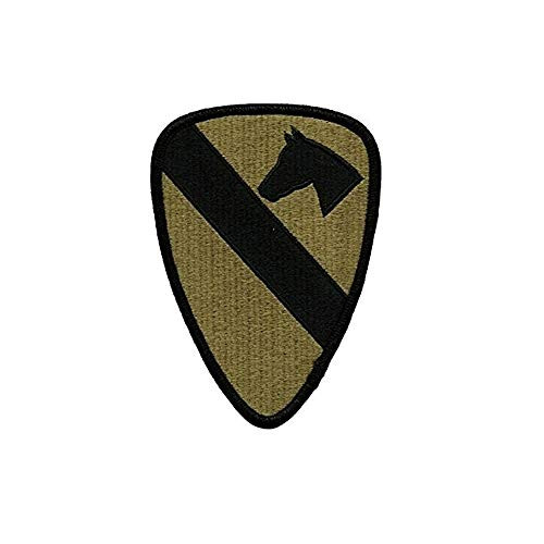 1st Cavalry Division OCP Patch with Hook Fastener