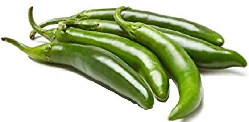 Sow No GMO Pepper Serrano Hot Chili Non GMO Heirloom Spicy Vegetable 25 Seeds
