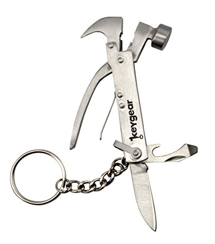 ust KeyGear Hammer Multi-Tool  Silver  One Size