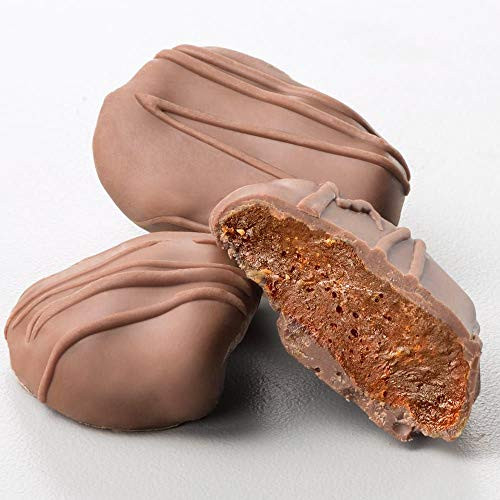 Chocolate Covered Apricot Treasures -Milk Chocolate 12 oz Bag- Chocolate Covered Apricot Treasures -Milk Chocolate 12 oz Bag-
