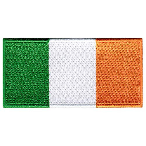 Republic of Ireland Flag Embroidered Patch Irish Iron-On National Emblem Republic of Ireland Flag Embroidered Patch Irish Iron-On National Emblem