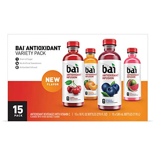 Bai Surfside New Variety Pack 15 18 Fl Oz Net Wt 270 Fl Oz Bai Surfside New Variety Pack 15 18 Fl Oz Net Wt 270 Fl Oz