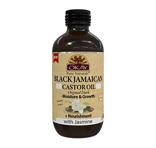 Okay Black Jamaican Original Dark  Brown  Jasmine  4 Fluid Ounce