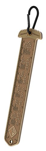 HAZARD 4 Cheatstick-TM-  1 Morse Ruler Molle Reference Patch -R- - Coyote