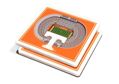 NCAA Tennessee Volunteers 3D StadiumViews Coasters