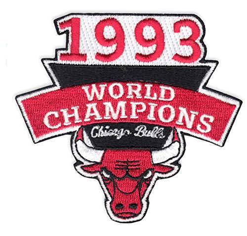 1993 Chicago Bulls NBA Finals Champions Embroidered Basketball Jersey Patch