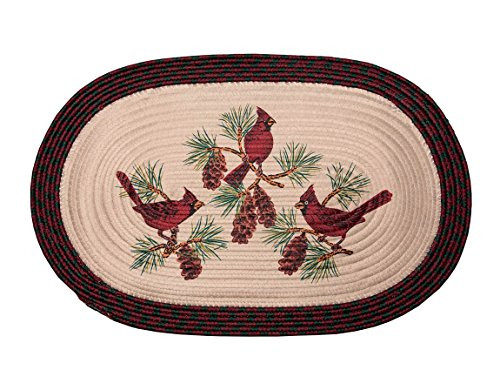 Fox Valley Traders Cardinal Braided Rug