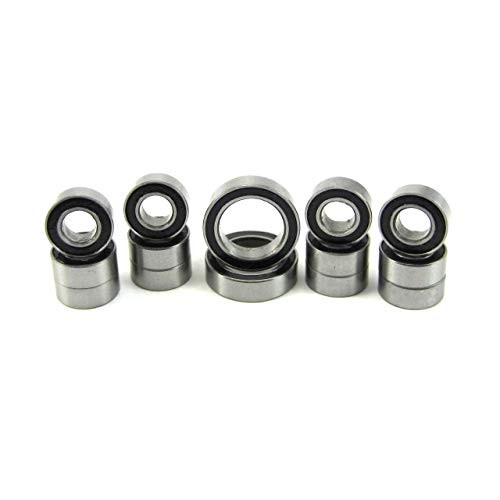 TRB RC HPI E-Firestorm 10T Flux Precision Ball Bearing Kit -14- Rubber Seals