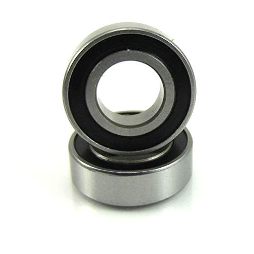 TRB RC 2pcs. 8x16x5mm Ball Bearings 440C Stainless Steel Rubber Seals