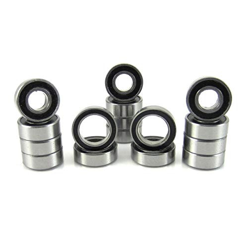 TRB RC Tamiya TT-01D Precision Ball Bearing Kit -16- Rubber Seals