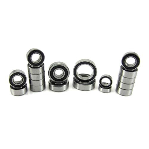 TRB RC TLR 22  22T  2.0 Precision Ball Bearing Kit -18- Rubber Seals