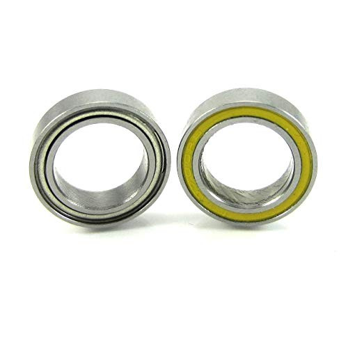 TRB RC 10x15x4mm Ceramic Ball Bearings Hybrid Seals YE -2-
