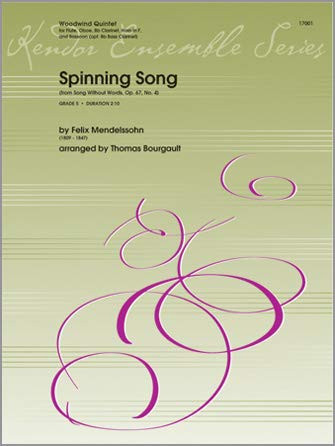Spinning Song -from Song Without Words  Op. 67  No. 4-